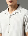 Arrow Sport Textured Regular Fit Night Is Young Shirt