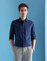Arrow Manhattan Slim Fit Velocity 5 In 1 Shirt
