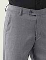 Arrow Slim Fit Dobby Weave Trousers