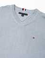 Tommy Hilfiger Solid Regular-Fit Cotton Sweater