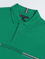 Tommy Hilfiger Brand Stripe Sustainable Polo Shirt