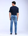 Flying Machine Slash Slim Tapered Stone Wash Jeans