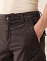U.S. Polo Assn. Denim Co. Solid Straight Fit Twill Cargos