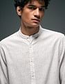 Flying Machine Vertical Striped Regular Fit Shirt