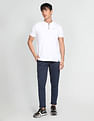 Flying Machine Solid Twill Slim Tapered Trousers