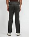 Arrow Sport Solid Dobby Slim Fit Trousers