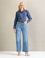 U.S. Polo Assn. Women Pure Cotton Chambray Shirt