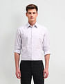 Arrow Newyork Slim Fit Jaquard Shirt