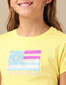 U.S. Polo Assn. Kids Girls Flip Sequins Relaxed Fit  T-Shirt