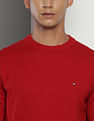 Tommy Hilfiger Crew Neck Solid Sweater