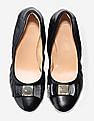 Cole Haan Women Black Tali Bow Ballet Flat