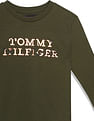 Tommy Hilfiger Kids Boys Transitional Cotton Metallic Logo T-Shirt