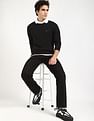 Calvin Klein Jeans Textured Regular-Fit Cotton Sweater