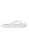 Tommy Hilfiger Women Brand Embossed V-Strap Flip Flops