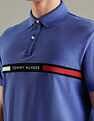 Tommy Hilfiger Logo Regular-Fit Cotton Polo T-Shirt