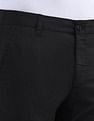Flying Machine Slash Slim Tapered Fit Solid Trousers