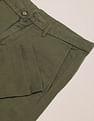 U.S. Polo Assn. Austin Trim Fit Solid Casual Trousers