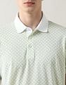 Arrow Geometric Printed Regular Fit Polo Shirt