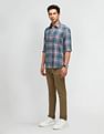 Arrow Sport Twill Tartan Checked Shirt