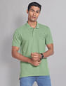 AD by Arvind Overdyed COOL-IT Profound Polo Shirt