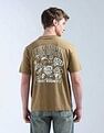 Flying Machine Glow In The Dark Relaxed Fit T-Shirt