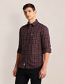 U.S. Polo Assn. Denim Co. Regular Fit Tartan Checked Shirt