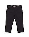U.S. Polo Assn. Kids Mid Rise Flat Front Trousers