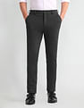 Arrow Newyork Smart Flex Heathered Trousers