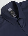 Arrow Newyork Self Design Twill Shirt