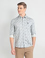 U.S. Polo Assn. Denim Co. Floral Print Slim Shirt