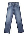 Flying Machine Bruce Regular Straight Fit Stone Wash Jeans