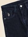 U.S. Polo Assn. Kids Boys Relaxed Fit Blue Jeans