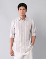 U.S. Polo Assn. Denim Co. Vertical Striped Pure Cotton Shirt