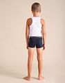 USPA Innerwear Boys Solid Cotton Spandex EKT03 Trunks - Pack Of 2