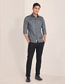 U.S. Polo Assn. Cutaway Collar Vertical Stripe Shirt