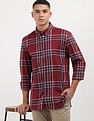 Tommy Hilfiger Natural Soft Flex Plaid Shirt