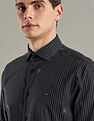 Tommy Hilfiger Striped Slim-Fit Cotton Shirt