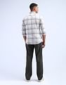 Flying Machine F-Jango Straight Fit Flat Front Trousers