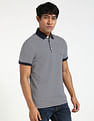 Tommy Hilfiger Striped Slim-Fit Cotton Polo Shirt
