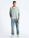 Flying Machine Cuban Collar Oversized Shirt