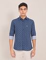 U.S. Polo Assn. Spread Collar Printed Casual Shirt