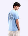 Flying Machine Graphic Print Cotton T-Shirt