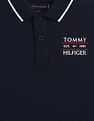 Tommy Hilfiger Kids Printed Regular Fit Polo T-Shirt