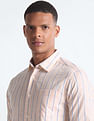 Flying Machine 50's Vertical Stripe Shirt