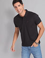 AD by Arvind Wrinkle Resistant Quick Dry Smart Polo Shirt