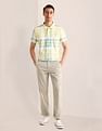 U.S. Polo Assn. Checked Slim Fit Polo Shirt