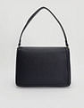 Tommy Hilfiger Solid Blue Pu Hand Bag
