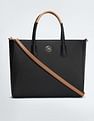 U.S. Polo Assn. Women Metallic Hardware Structured Handbag