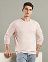 Tommy Hilfiger Solid Regular-Fit Cotton Sweater