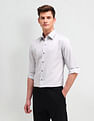 Arrow Newyork Slim Fit Textured Pattern Shirt